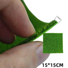 Load image into Gallery viewer, Miniature Grass Lawn Mat (15/30cm Square, 3/5/8mm Thick) – Terrarium DIY, Diorama Landscape Supply

