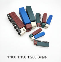 Load image into Gallery viewer, Miniature Container Truck Models Multi-Scale Diorama &amp; Architectural Scene Supplies

