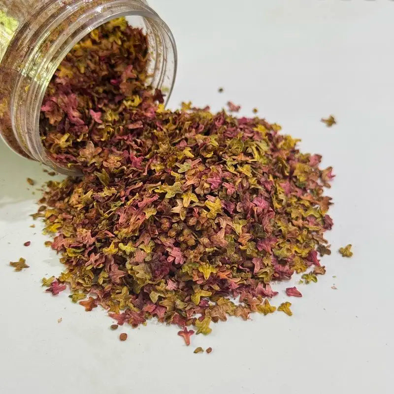 50ml Simulated Leaves Foliage for Model Trees, Dioramas, Micro Landscapes, Railway Scenery, Wargaming Terrain, DIY Miniature Craft