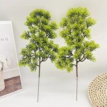 Load image into Gallery viewer, 2pcs 33cm Artificial Pine Trees for Diorama, Model Scenery, Miniature Landscape, Dollhouse Garden, Craft Supplies for Model Making
