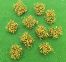 Load image into Gallery viewer, 10 pcs Miniature Flower Cluster Grass Models DIY Sand Table Dollhouse Accessories Fairy Garden Landscape Terrarium Diorama Craft Supplies
