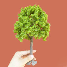 Load image into Gallery viewer, 25cm Miniature Banyan Tree Model G Scale Train Railway Accessories Forest Fairy Garden Landscape Terrarium Diorama Craft Supplies
