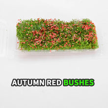 Load image into Gallery viewer, Miniature Static Grass Bush Model 1 Box for DIY Diorama Kits, Military Sand Table, Railway Layout, Scenery Building, Craft Supplies
