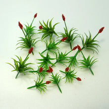 Load image into Gallery viewer, 20pcs Miniature Flower Grass Tufts Mixed Colors Diorama Plants for Railway Layout, Model Garden
