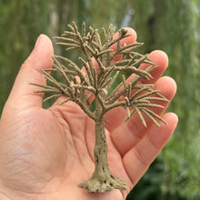 Load image into Gallery viewer, 10cm Miniature Simulation Tree Trunk Plastic Model Tree for Diorama HO 1:87 Scale Landscape Scenery Railway Layout Craft Supplies
