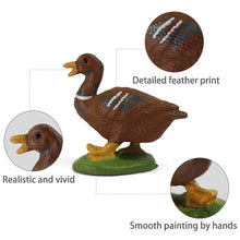 Load image into Gallery viewer, 15 pcs Miniature Chicken Chick Hen Duck Goose Farm Animal 1:43 Figure O Scale Models Garden Scenery Layout Accessories Diorama Supplies
