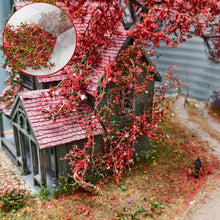 Load image into Gallery viewer, Miniature Flower Vines for Dioramas, Dollhouse Landscaping, Model Railway Scenery, DIY Fairy Garden Supply
