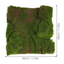 Load image into Gallery viewer, Artificial Moss Mat 30cm, Faux Turf Panel, Landscape Decor, Diorama, Terrarium, Fairy Garden Supply
