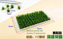 Load image into Gallery viewer, Miniature Tea Field Grass Nest Bush Plant Model Sand Table Dollhouse Fairy Garden Landscape Terrarium Diorama Craft Supplies
