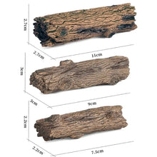 Load image into Gallery viewer, 7pcs Miniature Tree Log &amp; Rock for Diorama Fairy Garden Railway Landscape Scenery Model Accessories

