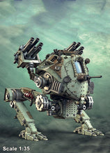 Load image into Gallery viewer, Armored Robot Soldier Unke And Pilot Unpainted Resin Figure 1/35 Scale Unassembled Model
