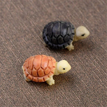 Load image into Gallery viewer, 5/10 pcs Miniature Tiny Turtle Figure Model DIY Scenery Dollhouse Landscape Fairy Garden Accessories Terrarium Diorama Craft Supplies
