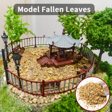 Load image into Gallery viewer, 400ml Miniature Fallen Leaves for Dioramas, Scenic Ground Cover, Model Railway Terrain Scatter, Landscape
