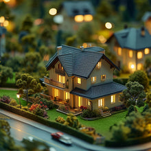 Load image into Gallery viewer, Miniature Grass Mat 41x99cm for Diorama &amp; Model Railway, Artificial Turf Sheet, Dollhouse Landscape
