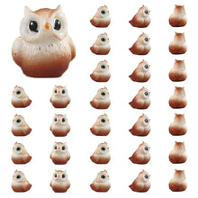 Load image into Gallery viewer, 5/10 pcs Miniature Tiny Owl Bird Figure Model DIY Scenery Dollhouse Landscape Fairy Garden Accessories Terrarium Diorama Craft Supplies
