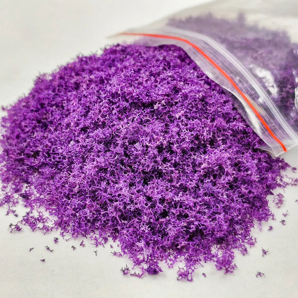 Artificial Purple Foliage Powder 30g, Model Making Diorama Scenery Mat ...