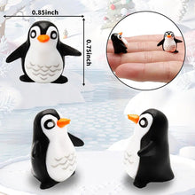 Load image into Gallery viewer, 5/10 pcs Miniature Cute Penguin Figure Model DIY Scenery Dollhouse Landscape Fairy Garden Accessories Terrarium Diorama Craft Supplies
