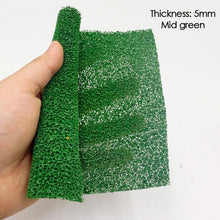 Load image into Gallery viewer, Miniature Green Foliage Sheet 30×50cm (5mm Thick) Diorama and Model Railway Scenery Material
