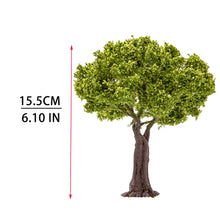 Load image into Gallery viewer, 10–15cm Miniature Model Tree – Wire Trunk Trees for Diorama, Railway Train Layout, Architecture Models, Dollhouse and DIY Craft Supplies
