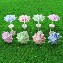 Load image into Gallery viewer, 16 pcs Miniature Sun Umbrella Beach Parasol 1:50-200 Models Dollhouse Accessories Fairy Garden Landscape Terrarium Diorama Craft Supplies
