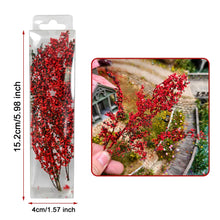 Load image into Gallery viewer, Miniature Model Bushes for HO N Scale Diorama, Colorful Shrub Scenery, Railway Landscape Plants
