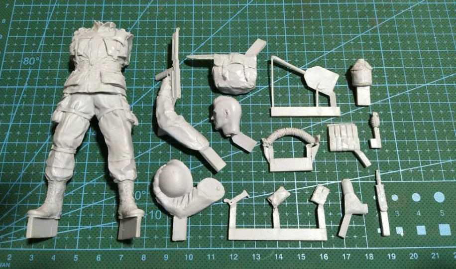 Kit Résine SOL Model WWII U.S. 101st Airborne Division 1/35 - Modèle MM106-18000, Neuf