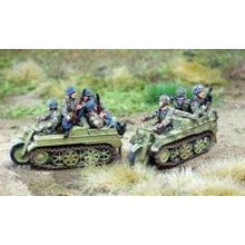 Load image into Gallery viewer, WWII Military Motorcycle Troops Soldiers 6 People Miniature Unpainted Resin Figure 1/72 Scale Unassembled Model
