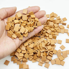 Load image into Gallery viewer, 50pcs Mini Clay Bricks, Miniature Building Bricks 1:35 Scale for Dioramas, Model Railway, Dollhouse Scenery, Landscape
