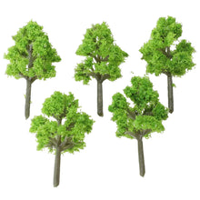 Load image into Gallery viewer, 10pcs Miniature Model Trees 4cm for Diorama, Railway Scenery, Landscape Supplies, Train Layout Accessories
