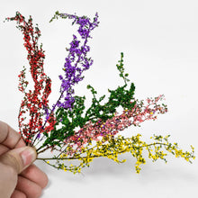 Load image into Gallery viewer, Miniature Model Bushes for HO N Scale Diorama, Colorful Shrub Scenery, Railway Landscape Plants
