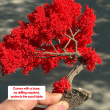 Load image into Gallery viewer, Miniature Red Maple Bonsai Wire Tree Model 10/15cm for Diorama, Dollhouse, Architecture Scene &amp; Craft Supplies
