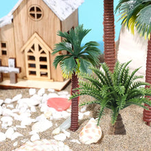 Load image into Gallery viewer, Miniature Palm Coconut Tree 2–4cm Plastic Model for Diorama Railway Garden Landscape Scenery Craft Supplies (20pcs)
