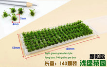 Load image into Gallery viewer, Miniature Tea Field Grass Nest Bush Plant Model Sand Table Dollhouse Fairy Garden Landscape Terrarium Diorama Craft Supplies
