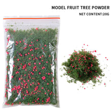 Load image into Gallery viewer, 20g Miniature Fruit Tree Foliage Making Material for Dioramas, Railway Layouts, Model Landscapes &amp; Crafts
