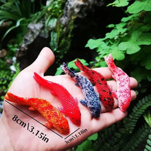 Load image into Gallery viewer, 5pcs Miniatures Koi Fish Resin Models for Micro Landscape Diorama Dollhouse Decor Aquarium Scene DIY Craft Supplies
