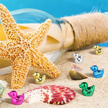 Load image into Gallery viewer, 30pcs Mini Resin Duck Miniatures, Mixed Color Tiny Duck Figurines, Micro Landscape Accessories
