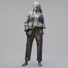 Load image into Gallery viewer, Sexy Judo Girl Unpainted Resin Figure 1/35 1/24 1/12 Scale Unassembled Model
