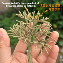 Load image into Gallery viewer, 10cm Miniature Simulation Tree Trunk Plastic Model Tree for Diorama HO 1:87 Scale Landscape Scenery Railway Layout Craft Supplies
