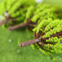 Load image into Gallery viewer, Miniature Cedar Trees 4.8cm Model for Diorama Railway Scenery Landscape Craft Supplies (50pcs)
