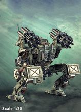 Load image into Gallery viewer, Armored Robot Soldier Unke And Pilot Unpainted Resin Figure 1/35 Scale Unassembled Model
