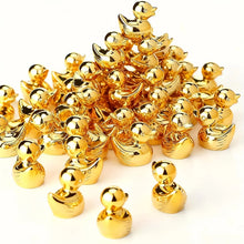 Load image into Gallery viewer, 50pcs Mini Resin Golden Duck Figurines Miniatures for Fairy Garden Dollhouse DIY Crafts Terrarium
