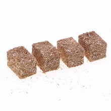 Load image into Gallery viewer, 4pcs Miniature Hay Bales for Dollhouse Farm Scene Rustic Straw Blocks Fairy Garden Accessories
