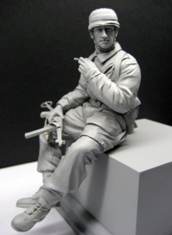 Kit De Figurines Militaires WWII En Résine – 5 Soldats Non Peints – Échelle 1:35 – À Assembler Soi-même