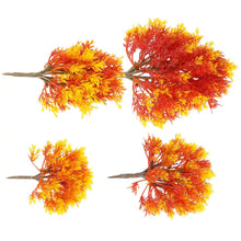 Load image into Gallery viewer, 4 pcs Mixed Miniature Maple Tree Model Train Railway Accessories DIY Scenery Fairy Garden Landscape Terrarium Diorama Craft Supplies
