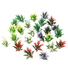 Load image into Gallery viewer, 100pcs Miniature Plants 1:100 Scale Model Railroad Scenery Diorama Garden Bushes Architecture Landscape
