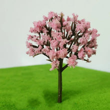 Load image into Gallery viewer, 30pcs Miniature Model Trees Mixed Sizes for Diorama Model Railway Landscape Scenery DIY Craft

