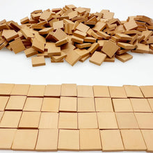 Load image into Gallery viewer, 50pcs Mini Clay Bricks, Miniature Building Bricks 1:35 Scale for Dioramas, Model Railway, Dollhouse Scenery, Landscape
