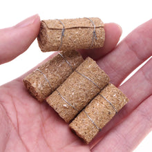Load image into Gallery viewer, 4pcs Miniature Hay Bales for Dollhouse Farm Scene Rustic Straw Blocks Fairy Garden Accessories
