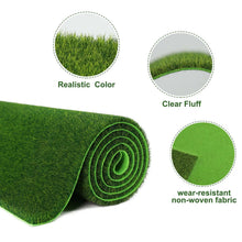 Load image into Gallery viewer, Miniature Grass Mat 41x99cm for Diorama &amp; Model Railway, Artificial Turf Sheet, Dollhouse Landscape
