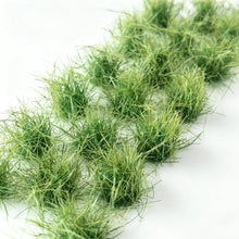 Load image into Gallery viewer, 16mm Miniature Grass Tufts – 20 Wild Grass and Weed Clumps
